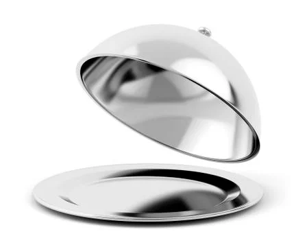 Restaurant cloche Stock Illustration