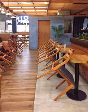 Restaurant closed. Stock Photos