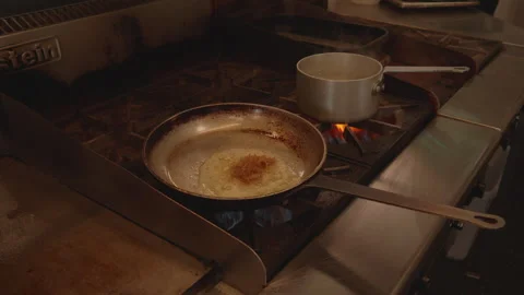 Restaurant Cooking Stock Footage 247897652