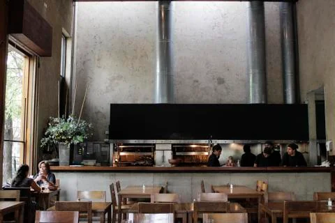 Restaurant Daylight Kitchen Stock Photos