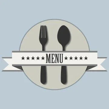 Restaurant design Stock Illustration