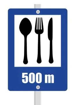 Restaurant design illustration Ilustração Stock
