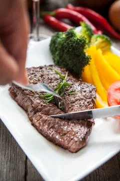 Restaurant dinner Foto stock