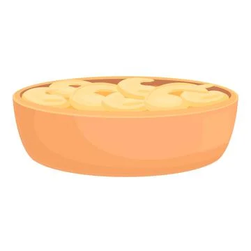Restaurant dish icon cartoon vector. Spanish food Illustrazione stock