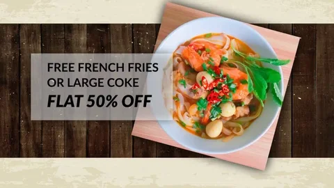 Restaurant Food Menu Stock After Effects