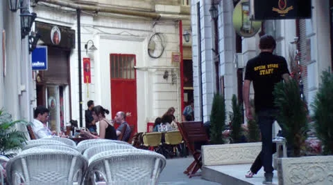 Restaurant Stock Footage 25042172