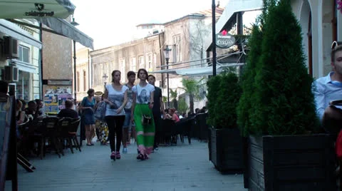 Restaurant Stock Footage 25042478