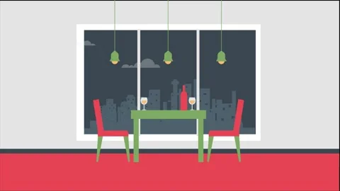 Restaurant Stock Footage 289732826