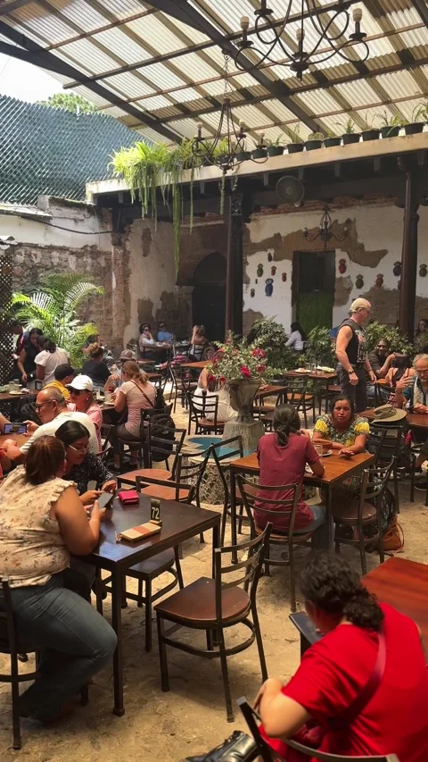 Restaurant in Guatemala Stock Footage 294337494