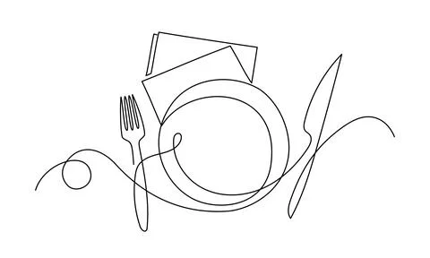 Restaurant Icon Stock Illustration