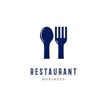 Restaurant Icon Logo Design Template Stock Illustration