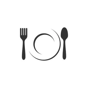 Restaurant Icon Logo Template Illustration Design. Vector EPS 10. Stock Illustration