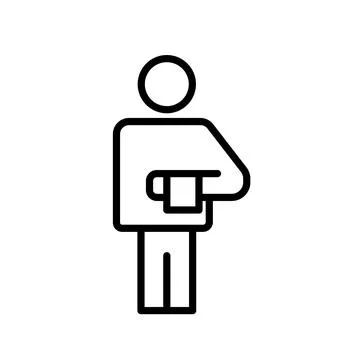 Restaurant icon template Stock Illustration