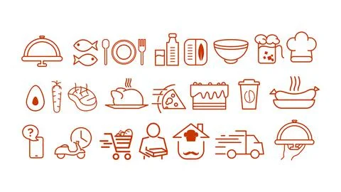 Restaurant Illustrazione stock