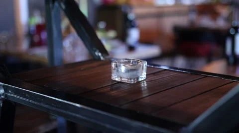 Restaurant interior design loft Stock Footage 64974071