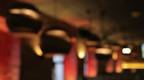 Restaurant interior Stock Footage 48948187