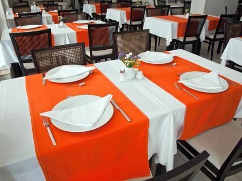 Restaurant interior Stock Photos