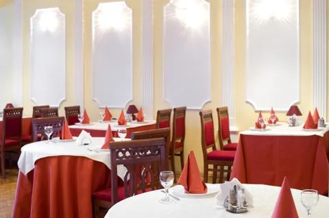 Restaurant interior 写真素材