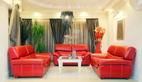 Restaurant interior Stockfoto's