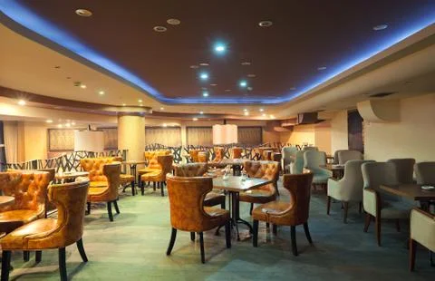 Restaurant interior Foto stock