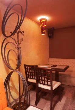 Restaurant interior Stock Photos