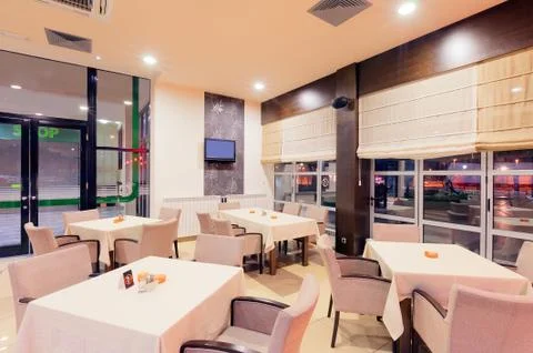Restaurant interior Stock-Fotos