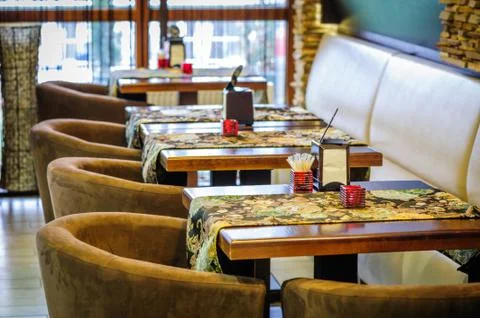 Restaurant interior Foto stock