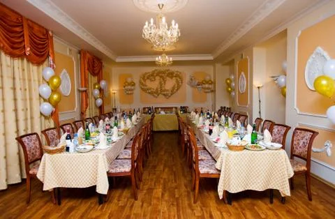 Restaurant Interior Foto stock