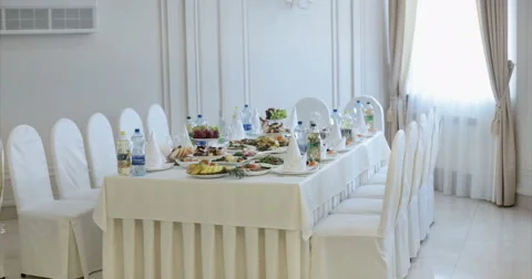 Restaurant. Interior. Table. Stock Footage 51448133