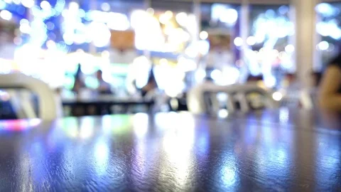 Restaurant interior time lapse shot Stock Footage 78534658
