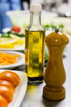 Restaurant kitchen Stock Photos