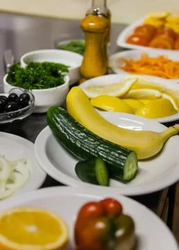 Restaurant kitchen Stock Photos