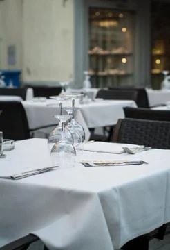 Restaurant in Lecco Stock Photos
