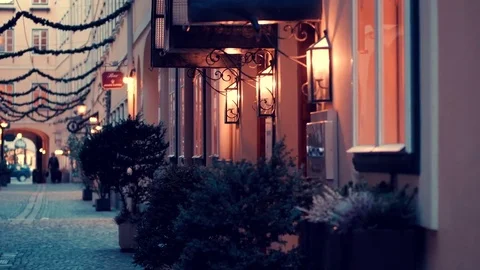 Restaurant lights Video stock 73622459