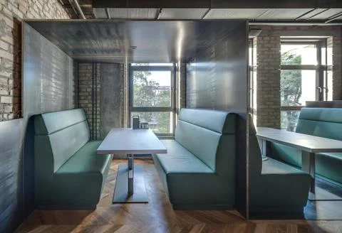 Restaurant in loft style Foto stock