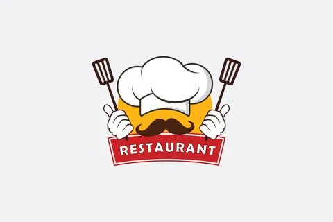 Restaurant logo and icon Stock Illustration