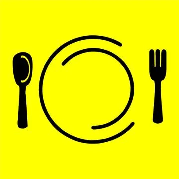 Restaurant logo vector sample design Stock Illustration