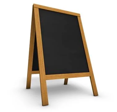 Restaurant menu chalkboard Stock Illustration