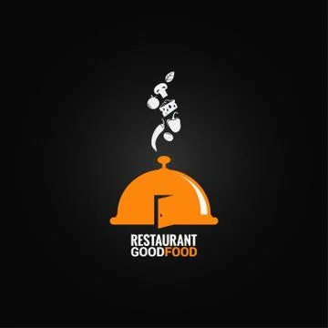 Restaurant menu design background Stock Illustration