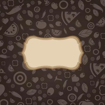 Restaurant menu design Stock Illustration