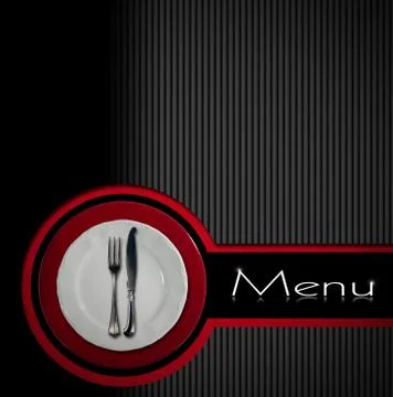 Restaurant menu design Stock Illustration