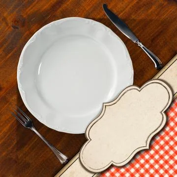 Restaurant menu design Stock Illustration