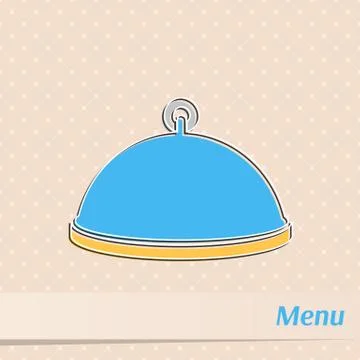 Restaurant menu design イラスト素材