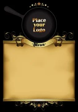Restaurant menu design Stock Illustration