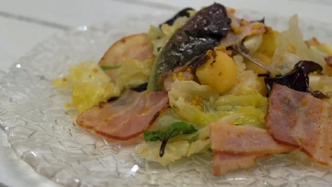 Restaurant menu. Video stock 104057518