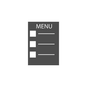 Restaurant menu icon. Elements of web icon. Premium quality graphic design icon 库存插图