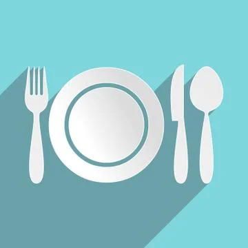 Restaurant menu icon Stock-Illustration