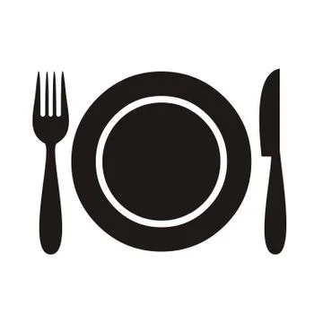 Restaurant menu icon Illustrazione stock