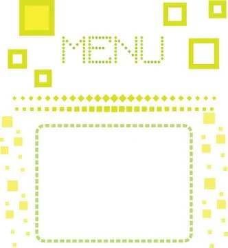 Restaurant menu Stock Illustration