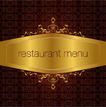 Restaurant menu Stock Illustration
